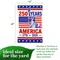 G128 USA 250th Anniversary Garden Flag 12x18 In Double Sided Printed Patriotic Yard Decoration | 1776-2026 Statue of Liberty Flag